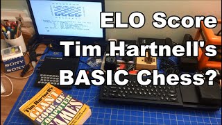 ZX81 BASIC Chess by Tim Hartnell vs a Modern Chess Engine