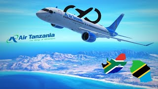 Infinite Flight | Cape Town (CPT) - Dar Es Salaam (DAR) | Air Tanzania | Airbus A220-300