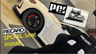 Honda Civic Type R FL5 Recaro SPG XL Bucket Seat - PCI seat mount Install