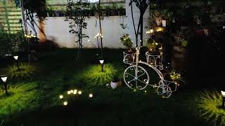 Beautiful home garden decoration 🤩 #garden #gardening #decoration #gardendecor #bangalore #bengaluru