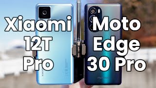 Xiaomi 12T Pro vs Moto Edge 30 Pro Deep Camera Comparison! 4K Video, Ultrawide and Photography