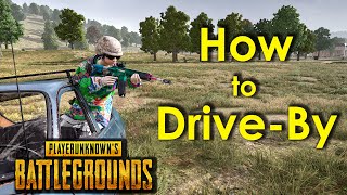 PUBG - How to Drive By like ibiza, TGLTN - an EASY WAY