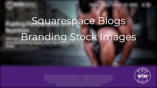 Squarespace Blog Editing and Branding Stock Vector Images