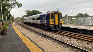 Northern trains 158904 1L44 Lincoln to Leeds 08:45 running on time Lea Road 19/9/2024