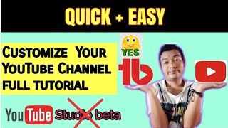 How To Customize Your YouTube Channel Easily | How Optimize YouTube channel on Tubebuddy