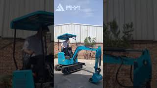 New Excavator 1 ton 2 ton 3 Ton mini Digging Hydraulic Small Micro Digger Machine Prices for Sale