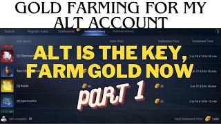 Mir4: Gold Farming for my Alt account - Part 1