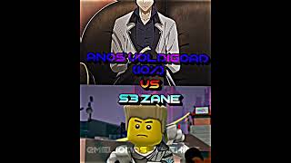 Ninjago Zane vs Anos Voldigoad | Old edit #ninjago #debate #shortfeed #anime