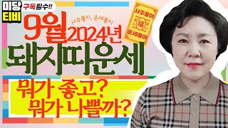 2024년 돼지띠 9월운세, 점잘보는곳, (30세, 42세, 54세, 66세, 78세), 금전운, 문서운, 직업운, 애정운, 가정운, 사업운, 용한점집보리암, 유명한점집