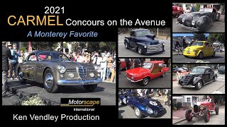 2021 Carmel Concours Ken Vendley Production/Motorscape International