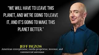 Jeff Bezos' Guide to Achieving Greatness through Inspirational Quotes