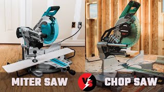 Miter Saw vs Chop Saw