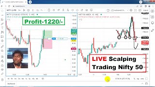 Intraday Live Trading Nifty 50 | Live Scalping Trading Nifty 1/2/2023