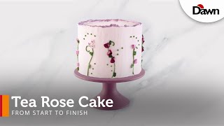 Tea Rose Cake