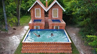 30 Days In Update Of Build  Underground Brick Swimming Pool The Front Twin Swimming Pool House