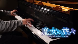 【20K Special】Majo no Tabitabi ED - Haiiro no Saga - piano by James