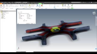 Inventor Stress Analysis - Body loads (angular)