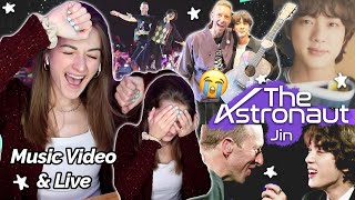 THE ASTRONAUT by JIN is so WHOLESOME | Music Video & Live Reaction