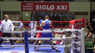 Pablo Lana vs Miguel Cuadrado. Boxeo Zaragoza  S.L. y J.R. Escriche  Zaragoza 17032018