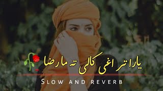 Yara tar haga Kali ta ma Raza {slow and reverb} Must watch ....