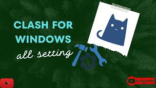 Clash VPN for windows ||All settings of clashVPN  for window || @ZCVISIONS