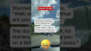 Funny Jokes | Patient on diet. | #funny #jokes #humor #hilarious #welovejokes #memes