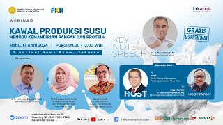 🔴 LIVE WEBINAR | Kawal Produksi Susu Menuju Kemandirian Pangan dan Protein