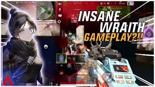 INSANE WRAITH GAMEPLAY IN APEX LEGENDS MOBILE SEASON 0 ?!!