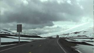 Driving Norway, crossing the artic circle