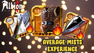 average mist expereince||ALBION ONLINE PVP||