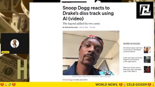 SNOOP DOGG REACTS TO ‘HIS’ AI APPEARANCE ON DRAKE DISS SONG ‘TAYLOR MADE FREESTYLE’