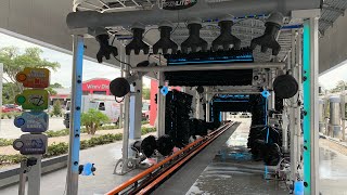 SpeedShine Express Car Wash - Outside & Inside Perspectives