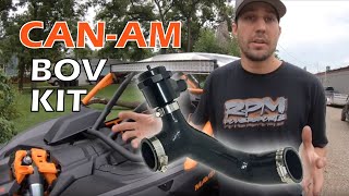 LOUDEST Can-Am Turbo X3 Blow Off Valve EVER! X3 XRC RR Gets A BOV!