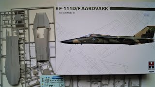 Hobby 2000 1/72 F-111D/F Aardvark [A Look Inside The Box]