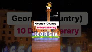 Amazing Country Georgia🇬🇪Itinerary#Georgia#travel#Georgiaitinerary#shorts#youtubeshorts@1life2xplore