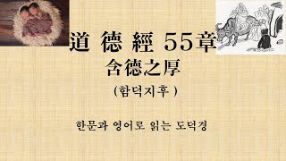 한문과 영어로 읽는 노자 도덕경 55장, 含德之厚(함덕지후)