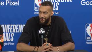 Rudy Gobert & Nickeil Alexander Walker PostGame Interview | Dallas Mavericks vs Minnesota Timberwolv