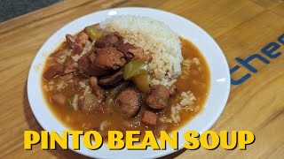 Pinto Bean Soup - Sopa de Habichuelas