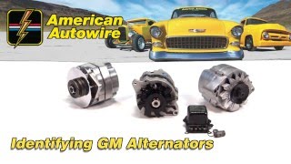 Identifying GM Alternators