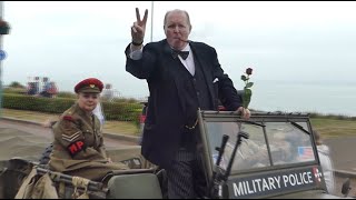 Lee Victory Festival Parade Complete (with added Spitfire) - Saturday 25th September 2021