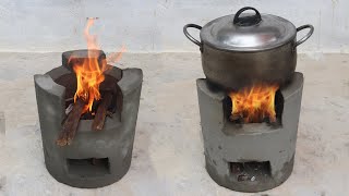 You Should Watch It First Before You Want To Make Cement Stove