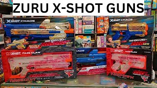 Get Ready for Action with Zuru X Shot Guns at Naivri! Order Locally or Visit In-Store! 🔫🎯