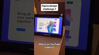 Figma design challenge 7 | Create a professional home page #figma #uidesign #figmatips