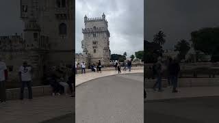 Walking around Jardim da Torre de Belém Lisbon 🇵🇹 #travel #visitlisbon #shorts