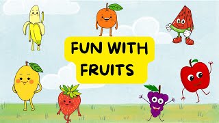 Fruits name: Learn and Spell  Fruits Name || Fruits names for toddlers || Name of fruits in english