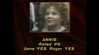 Annie (1982) movie review - Sneak Previews with Roger Ebert and Gene Siskel