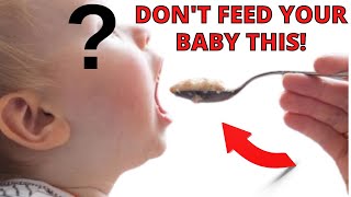 Beware this Baby Food and Promote Health