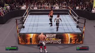 Roman Reigns vs Cody Rhodes WWE 2k24 PS5