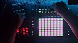 Live Techno With Push 3 // Zone K2 // Ableton #Ableton #Allen&Heath #Push3 #Techno #DJ #Producer