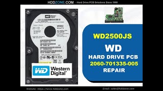 WD2500JS WD HDD PCB Repair 2060-701335-005